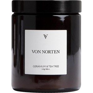 Von Norten Rumdufte Duftende stearinlys Geranium & Tea Tree Candle