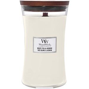 WoodWick Rumdufte Duftende stearinlys White Tea & Jasmine Mini Jar