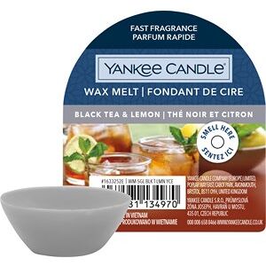 Yankee Candle Rumdufte Duftende voks GreyBlack Tea & Lemon