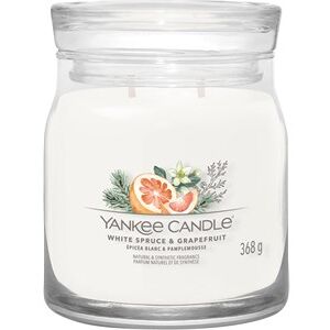 Yankee Candle Rumdufte Votivlys i glas White Spruce + Grapefruit