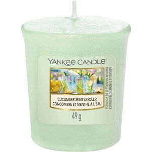 Yankee Candle Rumdufte Votivlys Cucumber Mint Cooler Green