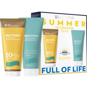 Biotherm Solpleje Solbeskyttelse Summer Waterlover Duo Set Waterlover Hydrating Sun Milk SPF50+ 200 ml + Oligo-Thermal After-Sun Milk 200 ml