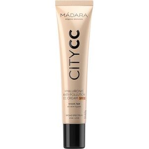 MÁDARA Ansigtspleje Pleje CITYCC Hyaluronic Anti-Pollution CC Cream SPF15 LIGHT BEIGE