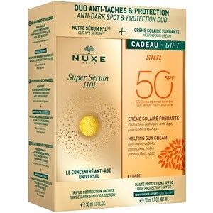 Nuxe Kropspleje Sun Super Serum +  Sun High Protection SPF50Gavesæt