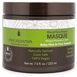 Macadamia Hårpleje Wash & Care Weightless Moisture Masque