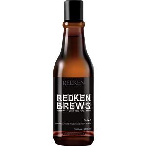 Redken Mænd Brews 3-in-1 Shampoo, Conditioner and Body Wash