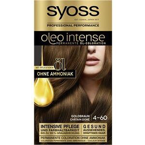 Syoss Farve Oleo Intense 4-60 Gyldenbrun trin 3Olie-farve