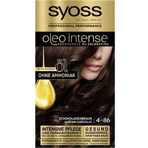 Syoss Farve Oleo Intense 4-86 Chokoladebrun trin 3Olie-farve