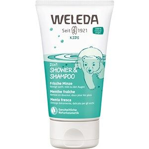 Weleda Pleje Hårpleje Kids 2 in 1 Shower & Shampoo Fresh Mint