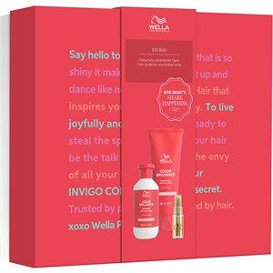 Wella Daily Care Color Brilliance Gavesæt Shampoo Fine / Normal Hair 300 ml + Conditioner Fine / Normal Hair 200 ml + Oil Reflections 30 ml