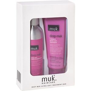 muk Haircare Hårpleje og -styling Deep muk Gavesæt Deep Muk Leave In Conditioner 250 ml + Deep Muk 1 Minute Treatment 200 ml