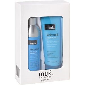 muk Haircare Hårpleje og -styling Kinky muk Gavesæt Kinky Muk Curl Leave in Moisturiser 200 ml + Kinky Muk Curl Amplifier 200 ml