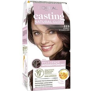 L’Oréal Paris Indsamling Casting Natural Gloss Intensiv farvning 323 Mørk chokolade