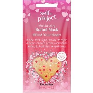 Pro-Ject Ansigtsmasker Masker af stof Fugtgivende sorbet-maske#Find your Heart