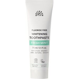 Urtekram Pleje Dental Care Fluoride Free Whitening Toothpaste Fresh Mint