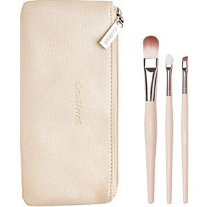 Da Vinci Style Foundationpensel Brush Set 1x øjenskyggepensel 3727 + 1x øjenbrynspensel/eyeliner 4327 + 1x foundationpensel 927-20 + 1x penseletui creme