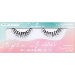 Essence Øjne Øjenvipper Light as a feather 3D faux mink lashes 01 Light up your life