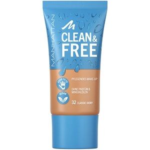 Manhattan Make-up Ansigt Clean & Free Nærende Make-up 46 Soft Chocolate