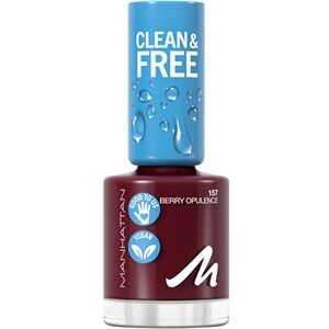 Manhattan Make-up Negle Clean & Free Nail Lacquer 168 Teal Ivy / Sage Storm