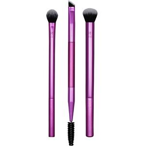 Real Techniques Makeup Brushes Eye Brushes Eye Shade + Blend Base Shadow Brush + Deluxe Crease Brush