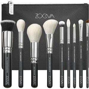 ZOEVA Brushes Brush sets The Complete Brush Set Brush Clutch + 104 Foundation Buffer + 10 Highlight + 127 Blush & Contour + 228 Crease Definer + 234 Smokey Shader + 317 Wing Liner + 106 Powder + 142 Concealer Buffer + 230 Smokey Blender