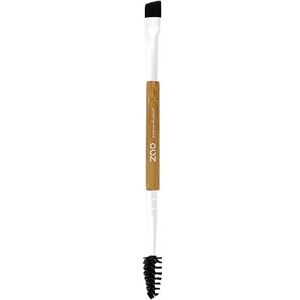 zao Tilbehør Brush Bamboo Duo Eye Brow Brush