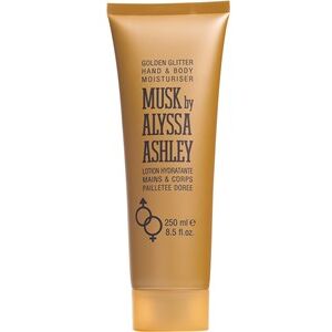 Alyssa Ashley Unisex-dufte Musk Glittering Hand & Body Lotion