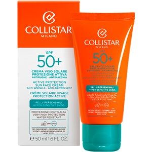 Collistar Solpleje Sun Protection Active Protection Sun Face Cream SPF 50+