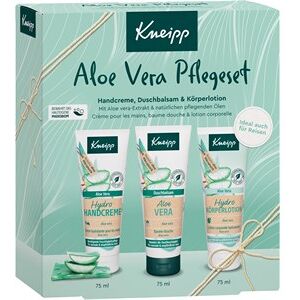 Kneipp Hudpleje Kropspleje Gavesæt Hydro Hand Cream Aloe Vera 75 ml + Shower Balm Aloe Vera 75 ml+ Hydro Body Lotion Aloe Vera 75 ml