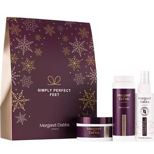 Margaret Dabbs Pleje Fodpleje Gavesæt Foot Hygiene Cream 100 g + Shoe & Insole Cleansing Spray 100 ml + Foot Powder 50 g