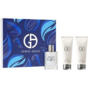 Giorgio Armani Dufte til mænd Acqua di Giò Homme Gave sæt Eau de Toilette Spray 50 ml + Shower Gel 75 ml + After Shave Balm 75 ml