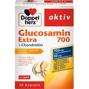 Doppelherz Health Minerals & Vitamins Glucosamin Extra + chondroitin-kapsler 36,30 g