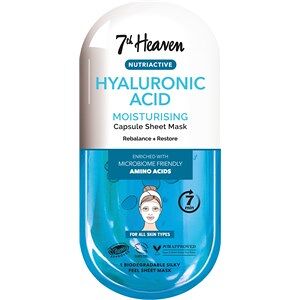 7th Heaven Ansigtsmasker Masker af stof Hyaluronic Acid Moisturising Capsule Mask