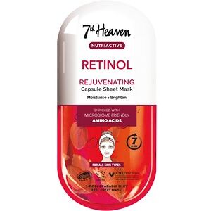 7th Heaven Ansigtsmasker Masker af stof Retinol Rejuvenating Capsule Mask