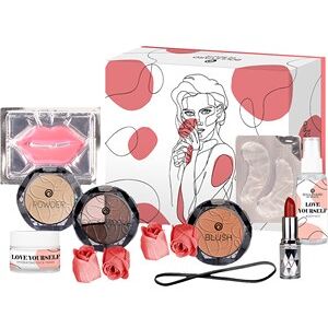 Boulevard de Beauté Pleje Ansigtspleje Me Myself and I - Self-Care Favourites L Lip Mask + Under Eye Mask + Hydrating Face Mask + Bath Rose + Body Mist + Lip Stick + Eye Shadow + Blush + Powder