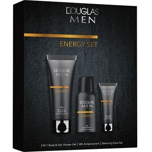 Douglas Collection Douglas Men Ansigtspleje Starter Set 2 in 1 Body & Hair Shower Gel 100 ml + 48h Antiperspirant Spray 50 ml + Balancing Face Gel 25 ml