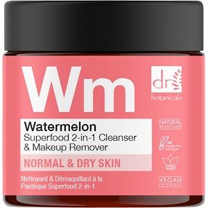 Dr. Botanicals Ansigtspleje Ansigtsrensning WatermelonSuperfood 2-in-1 Cleanser & Makeup Remover