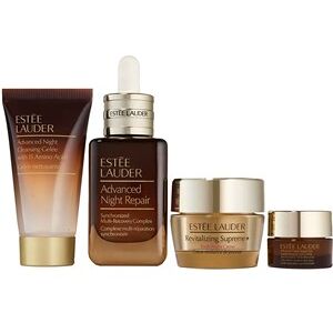 Estée Lauder Hudpleje Ansigtspleje Gavesæt Advanced Night Repair 50 ml + Advanced Night Repair Micro Cleanser 30 ml + Supreme+ Moisturizer 15 ml + Advanced Night Repair Eye Supercharged Gel Crème 5 ml