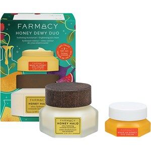 Farmacy Beauty Hudpleje Cream & Lotion Honey Dewy Duo Ultra-hydrating Moisturizer 50 ml Honey Halo + Brightening Eye Cream Wake up Honey 15 ml