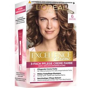 L’Oréal Paris Indsamling Excellence 3-Fold Care Cream Color 7.1 Medium askeblond