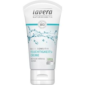 Lavera Basis Sensitiv Ansigtspleje Økologisk aloe vera & jojobaØko-Aloe Vera & Jojoba