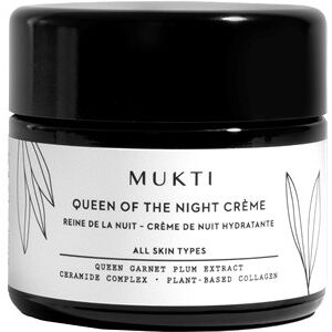 Mukti Organics Indsamling All Skin Types Queen Of The Night Créme