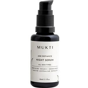 Mukti Organics Ansigtspleje Serum og olier Age Defiance Night Serum