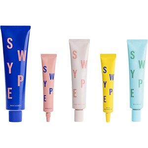 SWYPE Cosmetics Ansigt Pleje Mega Set Magic Cleanser 100 ml + Super Lifter 20 ml + Power Moisturiser 40 ml + Ultra Protector SPF 50+ 20 ml + Mega Peeling 40 ml