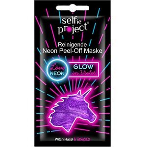 Pro-Ject Ansigtsmasker Peel-off-masker #Glow In VioletRensende neon peel-off maske