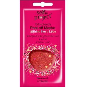 Pro-Ject Ansigtsmasker Peel-off-masker #Shine Like A LoveOpfriskende peel off-maske