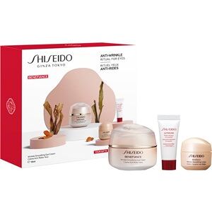 Shiseido Ansigtspleje linjer Benefiance Gave sæt Wrinkle Smoothing Eye Cream 15 ml + ULTIMUNE Power Infusing Concentrate 5 ml + Wrinkle Smoothing Cream 15 ml