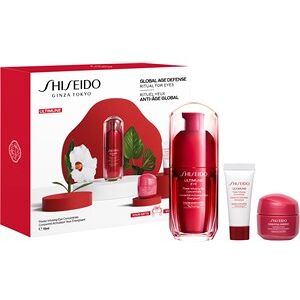 Shiseido Ansigtspleje linjer Ultimune Gave sæt Power Infusing Eye Concentrate 15 ml + Power Infusing Concentrate 5 ml + ESSENTIAL ENERGY Hydrating Cream 15 ml