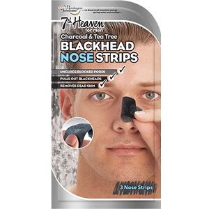 7th Heaven Ansigtsmasker Mænd Black Head Nose Strips 3 Nose Strips