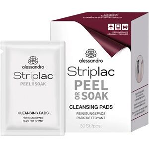 Alessandro Negle Striplac Peel Or Soak Tilbehør Cleaning wipes set